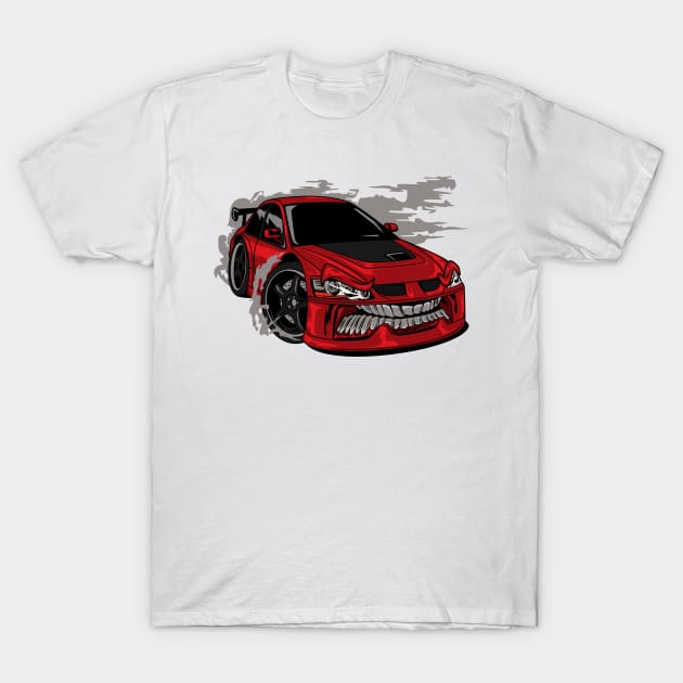 Mad Car T-Shirt by D3monic